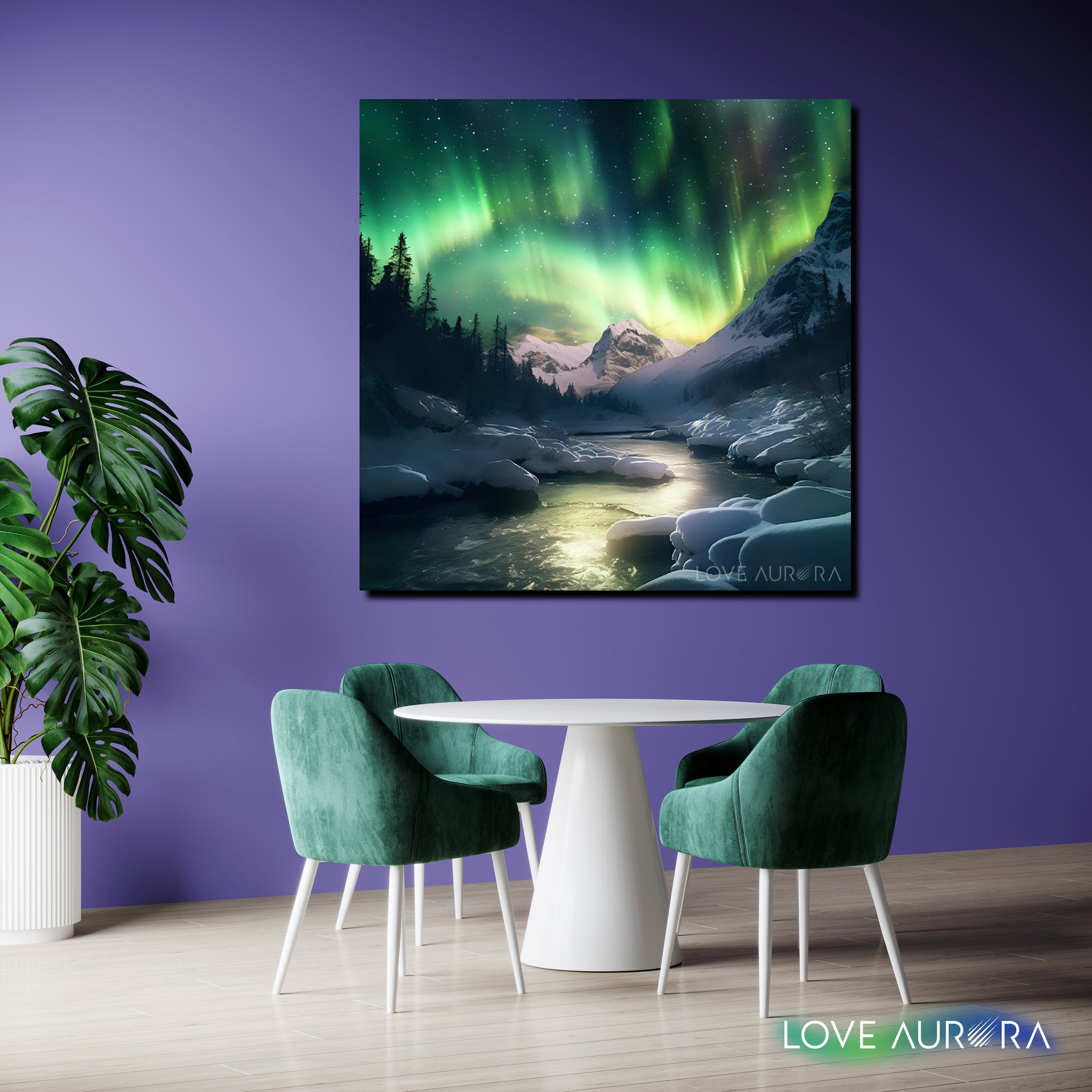 LoveMyAurora  Aurora over the Dream Valley 02 (Square)