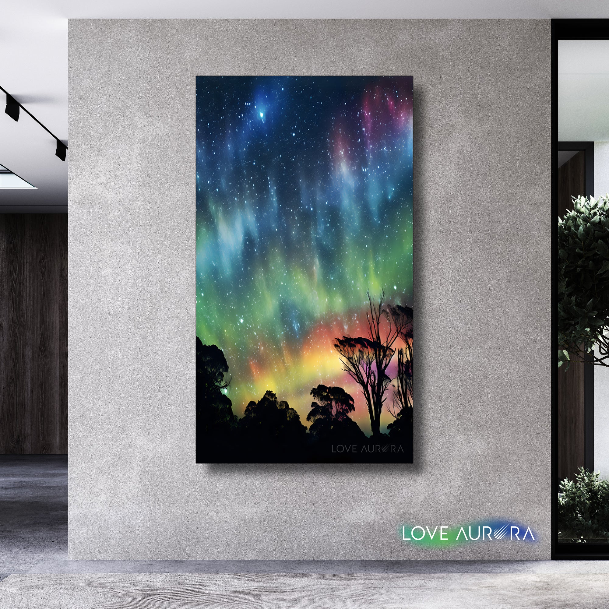 LoveMyAurora Trees (Vertical)