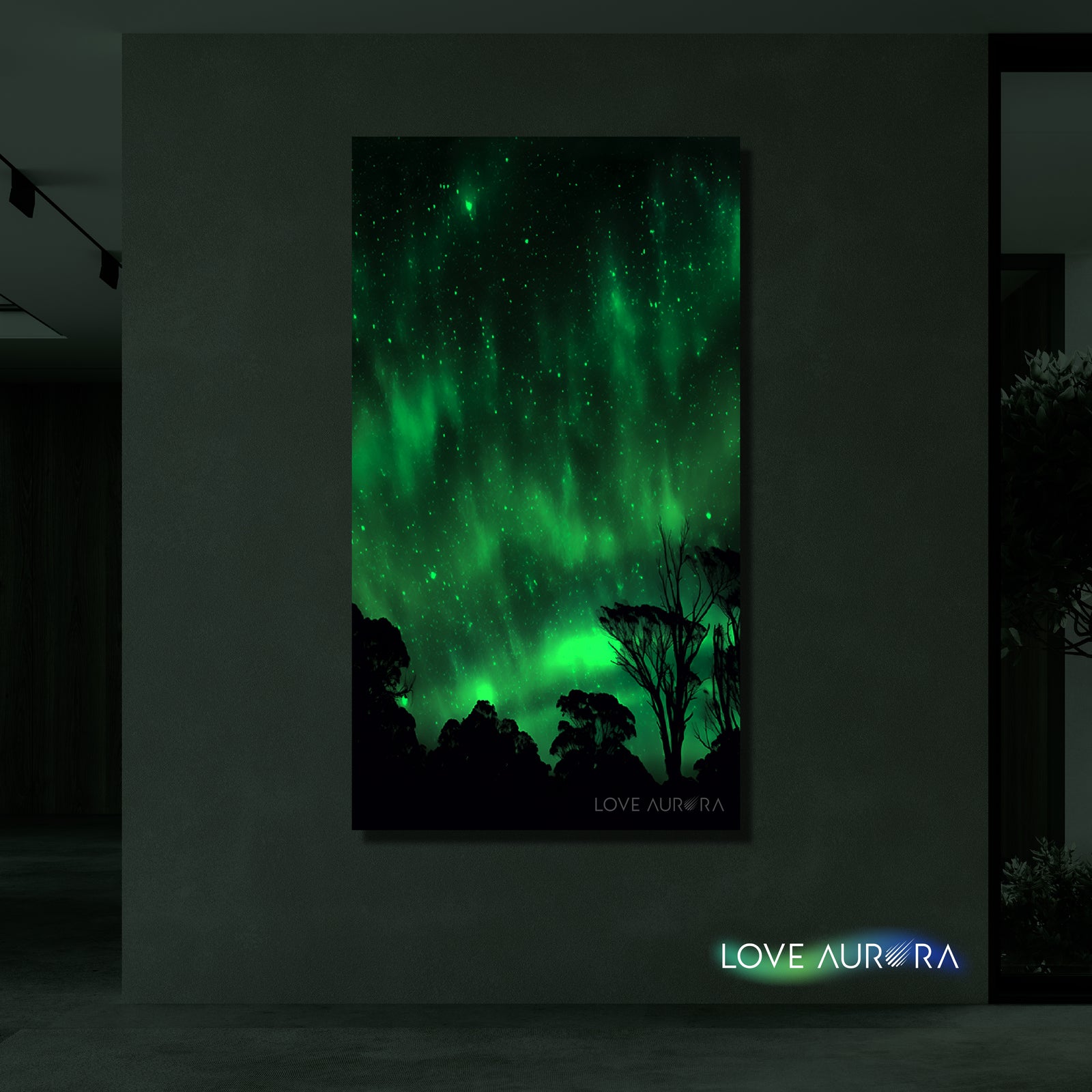 LoveMyAurora Trees (Vertical)